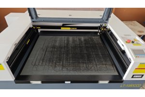 100 WATT TEK KAFA 100X80 CM CO2 LAZER KESİM, MARKALAMA MAKİNASI