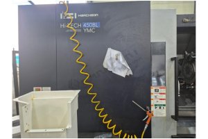 12 inç 1200 Boy Hwacheon Hitec 450 BL-YMC C-Y Eksen CNC Torna
