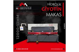 12000 x 13mm guillotine shear - Giyotin Makas