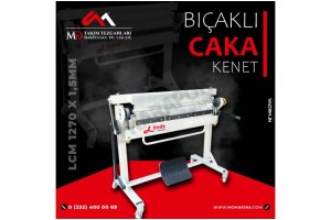 1270 x 1,5mm Caka Kenet Makinası