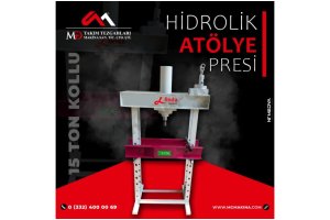 15 Ton Kollu Hidrolik Atölye Presi