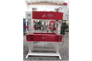 150 Ton Gezer Kafa Kollu Motorlu Lİnda Machine Hidrolik Atölye P