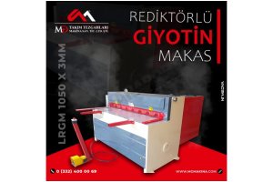1550 x 3mm Rediktörlü Giyotin Makas - Guillotine Machines