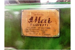 1Mai SN1250X10000 Ağır Tip Üniversal Torna – 1985
