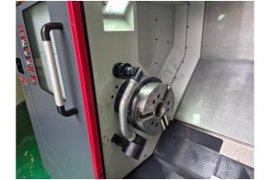 2 Adet 12 inç Smec SL-2500B CNC Torna Tezgahı-2022