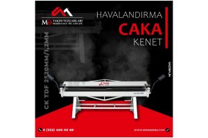 2000 x 1,2 Havalandırma Caka kenet Makinası