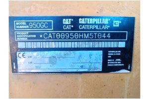 2021 CAT 950 GC-TEMİZ-0532 303 0550