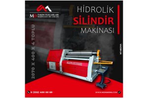 2070 x 400 x 4 Toplu hidrolik Silindir makinası - 4 batch Hydrau
