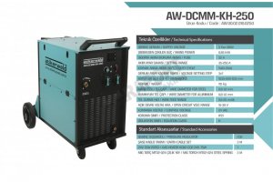 250 Amp Mıg Mag Gaz Altı Kaynak Makinesi
