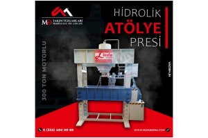 300 Ton Motorlu Hidrolik Atölye Presi