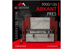 3000 x 135 Ton Abkant Pres - Press Brake