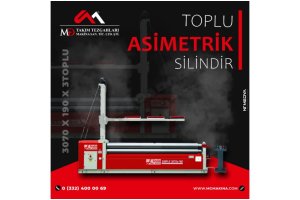 3070 x 190 x 3Toplu Asimetrik Silindir Makinası