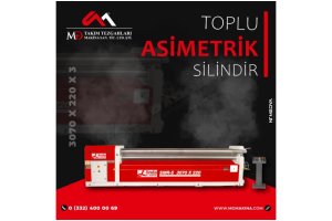 3070 x 220 x 3Toplu Asimetrik Silindir