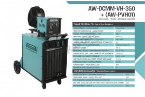 350 Amp Mıg Mag Çantalı Gaz Altı Kaynak Makinesi