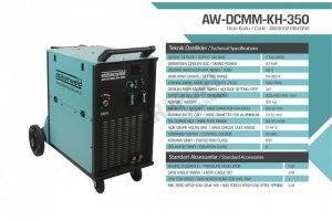 350 Amp Mıg Mag Gaz Altı Kaynak Makinesi