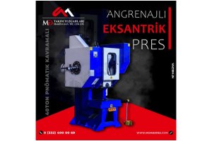 40 Ton Pnömatik Kavrama Angrenajlı Eksantrik Pres