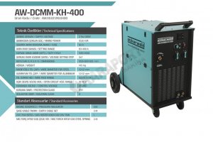 400 Amp Mıg Mag Gaz Altı Kaynak Makinesi