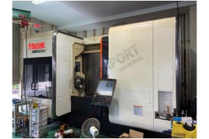 5 Eksen Mazak Integrex i-400 CNC Tornalama Merkezi-2018
