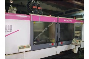 5 Eksen Stama MC526 Çift Tabla Spindle Divüzör CNC İşleme R-2440
