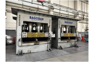 500 Ton Sıvama Pres Bagcısan Marka  Tabla 2100 x1500mm