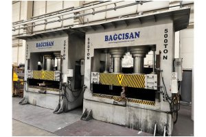 500 Ton Sıvama Pres Bagcısan Marka  Tabla 2100 x1500mm