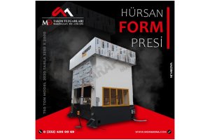 750 Ton Hürsan Form Presi Tabla 3250 x 2000