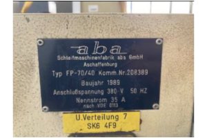 ABA FP-70/40 Yüzey Taşlama Tezgahı