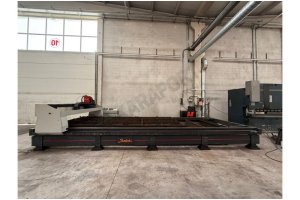 BAYKAL MARKA 2 x 6 METRE 130 AMPER CNC PLAZMA TEZGAHI 2006 MODEL