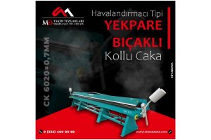 CK 6020×0,7mm Havalandırmacı Tipi Yekpare Bıçaklı Kollu Caka