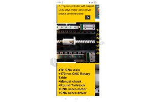 CNC Torna Fanuc ve GSK Kontrol Sistemi 6 ınc 8 ınc 10 ınc 12 inç