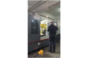 CNC Torna Fanuc ve GSK Kontrol Sistemi 6 ınc 8 ınc 10 ınc 12 inç