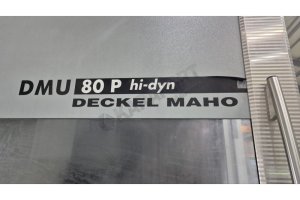 DMG DMU 80P hi-dyn 5 Eksen CNC İşleme Merkezi-2004