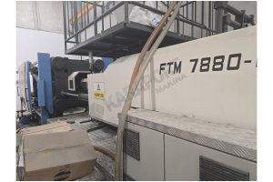 FTM 7880-B 800 Ton Plastik Enjeksiyon Tezgahı-2021