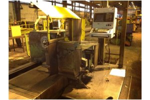 Hoesch MFD Çap 1400 Boy 6500 mm CNC Torna Tezgahı