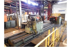 Hoesch MFD Çap 1400 Boy 6500 mm CNC Torna Tezgahı
