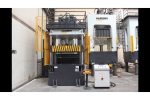 HÜRSAN 200 Ton Kapasiteli 4 Kolonlu Hidrolik Çift Etkili (Sıvama