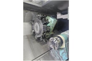 Hwacheon Hi-Tech 450B 12 Inç Çift Ayna CNC Torna-2019