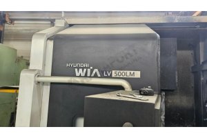 Hyundai Wia LV500LM C Eksen CNC Dik Torna Tezgahı-2019