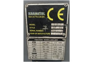 KARMETAL 350'LİK OTOMATİK ŞERİT TESTERE