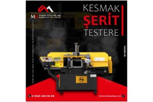 KME DG GK 280 Tam Otomatik Elektronik Açılı Kesmak Şerit Testere
