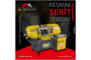 KMO 280 Tam Otomatik Kesmak Şerit Testere