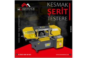 KMO 350 Tam Otomatik Kesmak Şerit Testere