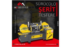 KSS 350 Kesmak Servo Sürücülü Şerit Testere