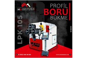 LPK 105 Profil ve Boru Bükme Makinası