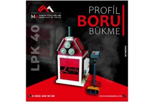 LPK 40 Profil ve Boru Bükme Makinası