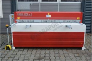 LRGM 2050 x 5mm Rediktörlü Giyotin Makas LİNDA MACHİNE - Guillot