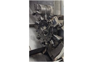 Magdeburg M-160 C-Y Eksen Çift Taret ve Mili CNC Torna ve Sürücü