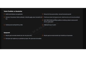 MHS Hidrolik 4 Top Tahrikli Silindir Makinesi