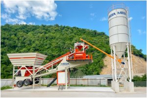 MOBİL BETON SANTRALİ - 100 m³ - HEMEN TESLİM