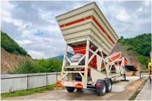 MOBİL BETON SANTRALİ - 100 m³ - HEMEN TESLİM